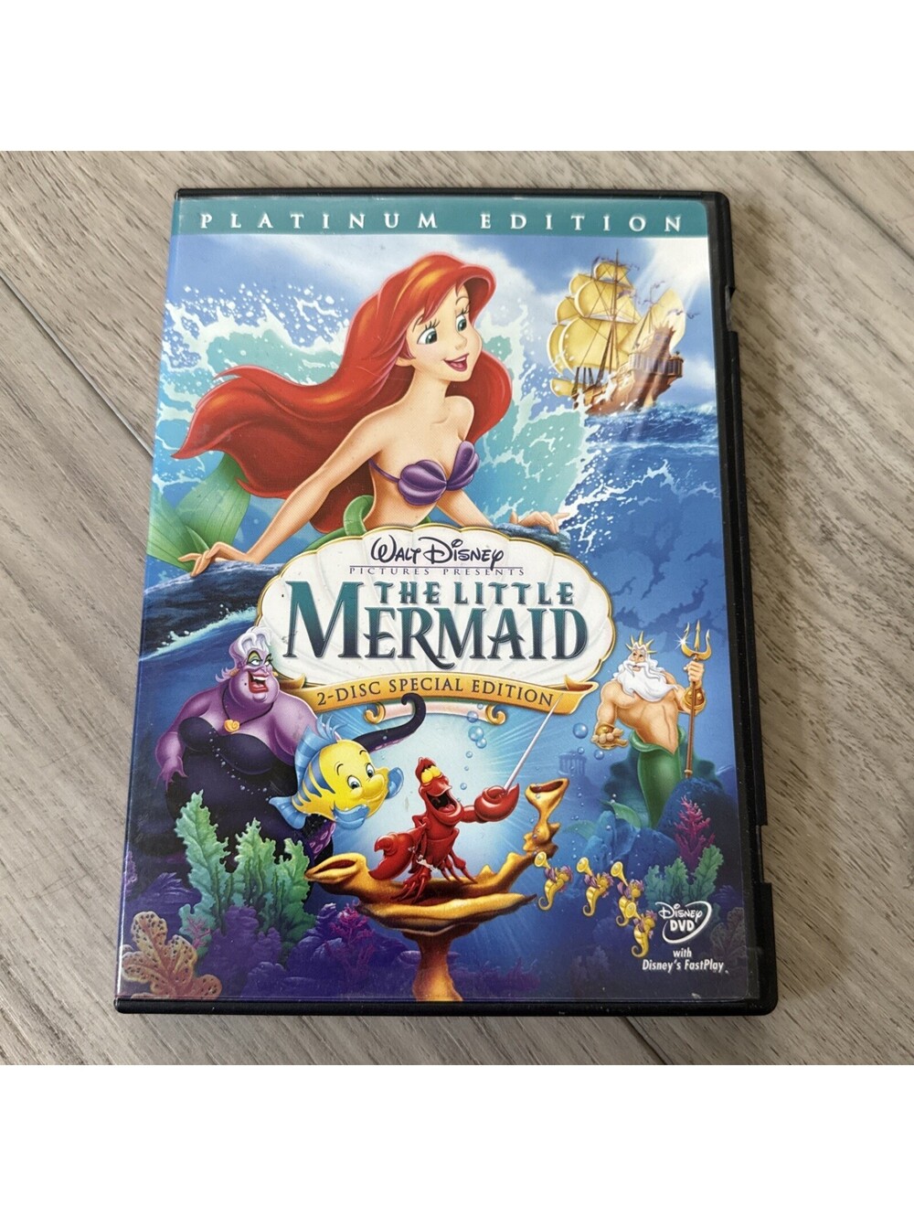 The Little Mermaid (DVD, 2006, 2-Disc Set, Platinum Edition)